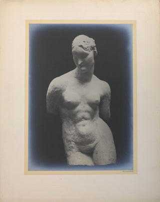 Nadelman, Elie. (1882-1946) & Druet, Eugène. (1867 - 1916) Eight Original Exhibition Photographs from First Exhibition, Galerie E. Druet, 1909