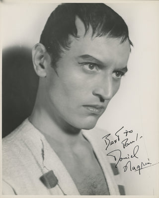 Nagrin, Daniel. (1917–2008) Signed Photograph of the Modern Dance Pioneer