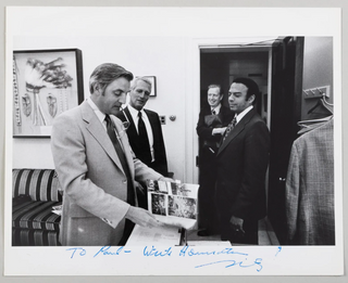 [Newman, Paul. (1925–2008)] [Mondale, Walter F.. (1928 - 2021)] Signed Photograph to Paul Newman