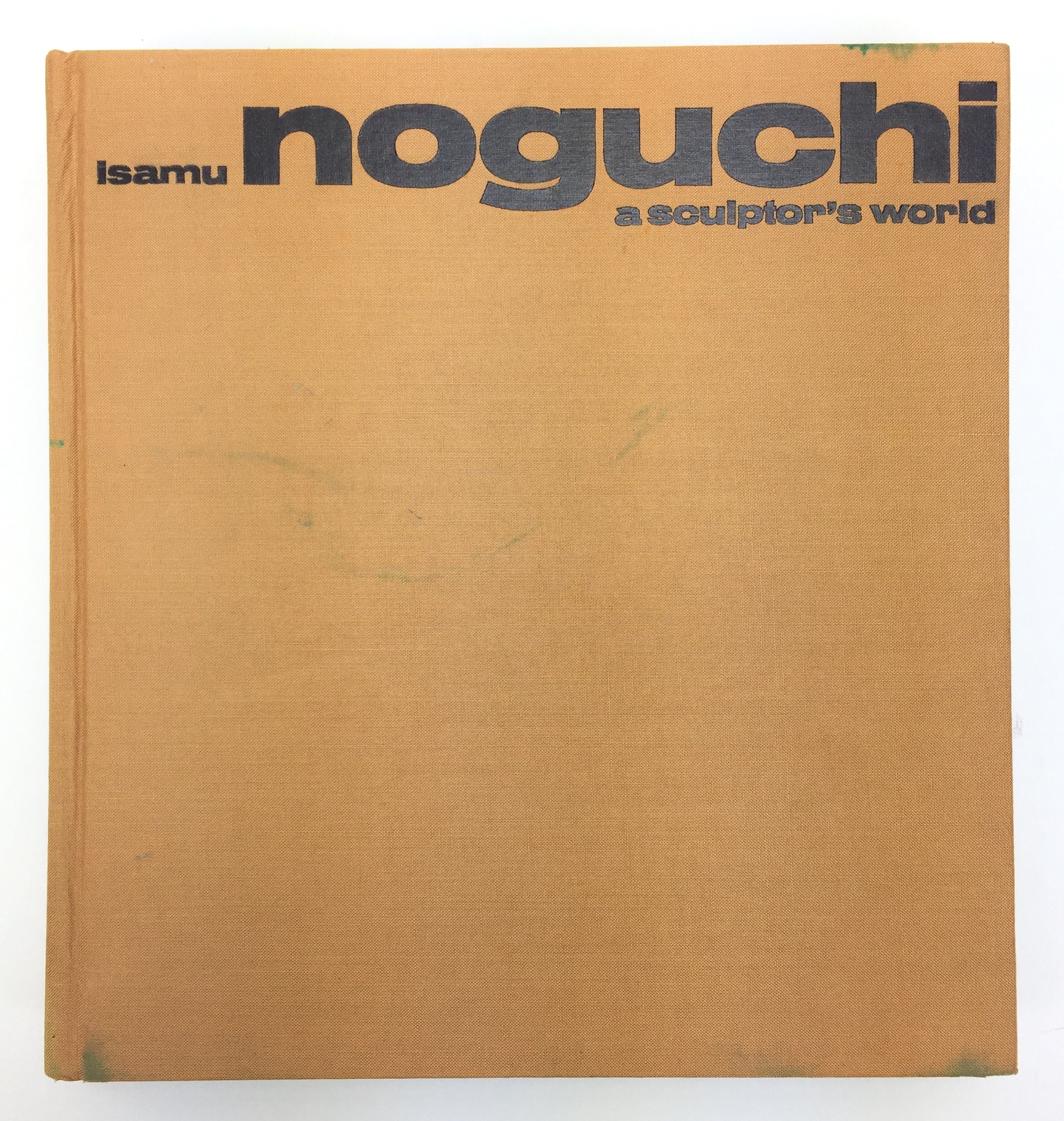 Noguchi, Isamu. (1904–1988) Isamu Noguchi: A Sculptor's