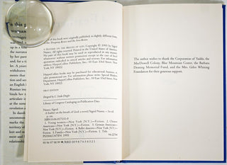 Nunez, Sigrid. (b. 1951) "A Feather on the Breath of God" - SIGNED