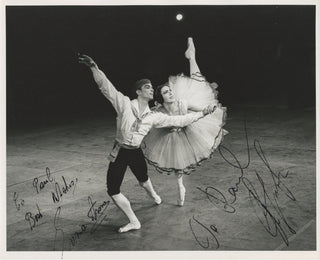Nureyev, Rudolf. (1938–1993) & Arova, Sonia. (1927–2001) Signed Photograph