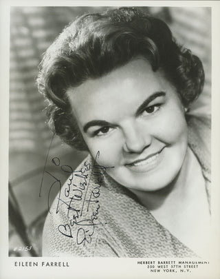 [Opera] Farrell, Eileen. (1920-2002) & Hall, Janice. (b. ?) & Haymon, Cynthia. (b. 1958) & Horne, Marilyn. (b. 1934) & Hurley, Laurel. (b. 1927) & Vanni, Helen. (b. 1924) & von Stade, Federica. (b. 1945) & Warfield, Sandra. (1921-2009) & Watanabe, Yoko. (