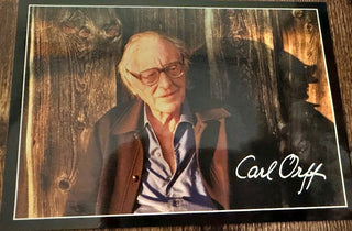 Orff, Carl. (1895–1982) Carl Orff Archive, including Letters, Photographs, Programs and Ephemera