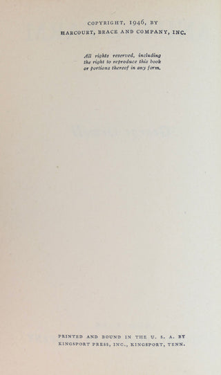 Orwell, George. (1903-1950) "Animal Farm" - Early Edition