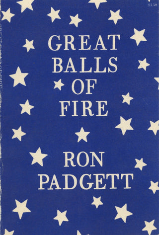 Padgett, Ron. (b. 1942) [Brainard, Joe. (1942-1994)] "Great Balls of Fire"  - 1969 Gotham Book Mart Invitation