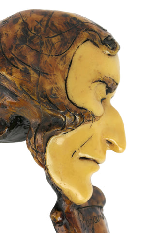 [Paganini, Nicolò. (1782–1840)] [Gallo, Frank. (1933 - 2019)] Original Portrait Bust of Paganini