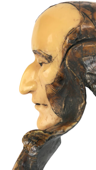 [Paganini, Nicolò. (1782–1840)] [Gallo, Frank. (1933 - 2019)] Original Portrait Bust of Paganini