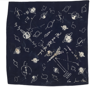 Paik, Nam June. (1932–2006) Untitled (Scarf)