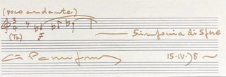 Panufnik, Sir Andrzej. (1914 – 1991) "Sinfonia De Sfere" - AMQS