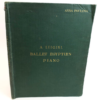 Pavlova, Anna. (1881-1931) Four Working Musical Scores Used and Annotated by the Legendary Ballerina
