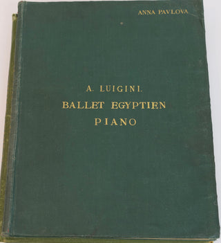 Pavlova, Anna. (1881-1931) Four Working Musical Scores Used and Annotated by the Legendary Ballerina