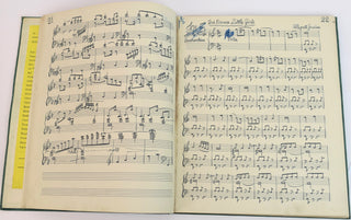 Pavlova, Anna. (1881-1931) Four Working Musical Scores Used and Annotated by the Legendary Ballerina