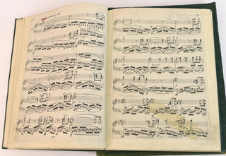 Pavlova, Anna. (1881-1931) Four Working Musical Scores Used and Annotated by the Legendary Ballerina