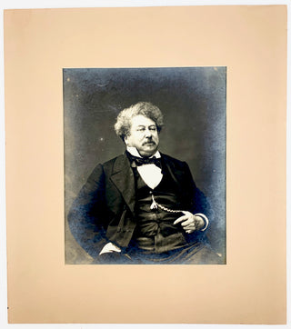 Dumas, Alexandre. (1802–1870) [Petit, Pierre. (1832–1909)] Original Photograph