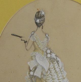 Pilatte, Charles. (1814–1881) [Worth, Charles Frederick. (1825 - 1895)] Group of Nineteenth-Century Dress Designs