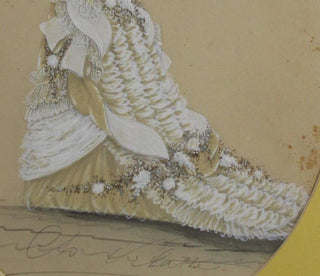 Pilatte, Charles. (1814–1881) [Worth, Charles Frederick. (1825 - 1895)] Group of Nineteenth-Century Dress Designs