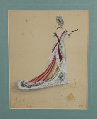 Pilatte, Charles. (1814–1881) [Worth, Charles Frederick. (1825 - 1895)] Group of Nineteenth-Century Dress Designs