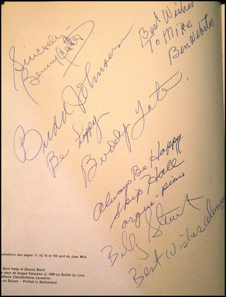 [Jazz &amp; Blues] Ellington, Hodges, Waters, Slim, Shavers, Hines, Hinton, Cole, Jacquet, Carter etc. Plaisir Du Jazz - SIGNED BY DOZENS