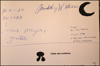 [Jazz &amp; Blues] Ellington, Hodges, Waters, Slim, Shavers, Hines, Hinton, Cole, Jacquet, Carter etc. Plaisir Du Jazz - SIGNED BY DOZENS