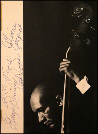 [Jazz &amp; Blues] Ellington, Hodges, Waters, Slim, Shavers, Hines, Hinton, Cole, Jacquet, Carter etc. Plaisir Du Jazz - SIGNED BY DOZENS