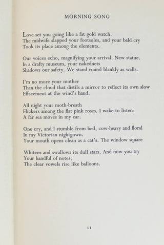 Plath, Sylvia. (1932-1963)  [Bidart, Frank. (b. 1939)] "Ariel" - THE COPY OF FRANK BIDART