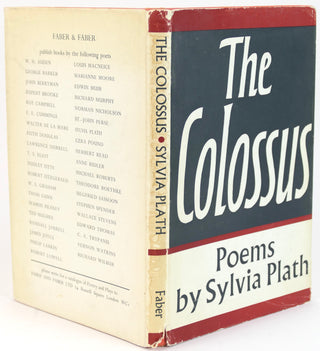 Plath, Sylvia. (1932-1963)  [Bidart, Frank. (b. 1939)] "The Colossus" - Ex-Frank Bidart