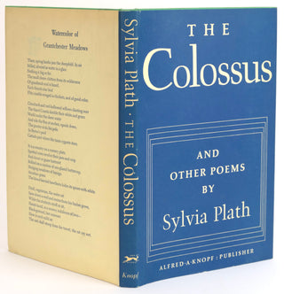 Plath, Sylvia. (1932-1963) "The Colossus And Other Poems" - Ex-Frank Bidart