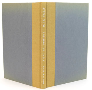 Plath, Sylvia. (1932-1963)  [Bidart, Frank. (b. 1939)] "Crossing The Water" - THE COPY OF FRANK BIDART