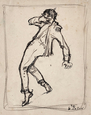 Plattner, Walter. (1893–1922) Figure Study, ca. 1920