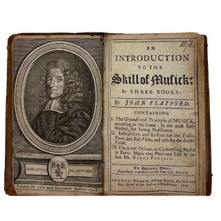Playford, John. (1613-1693) A Introduction To The Skill of Musick