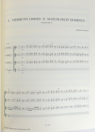 [Polyphony] [Notre Dame] Roesner, Edward H.; Mark Everist; Michel Huglo; Rebecca A. Balzer et.al (Editors) LE MAGNUS LIBER ORGANI DE NOTRE-DAME DE PARIS. (Seven volumes)