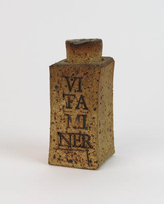 Poulsen, Tue. (b. 1939) "Vitaminer" Jar, ca. 1968