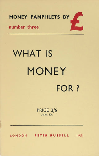 Pound, Ezra. (1885-1972) (Translated by Carmine Amore & John Drummond) [Bidart, Frank. (b. 1939)] "Money Pamphlets by £" - Rare Complete Set of Pound's Economic Pamphlets