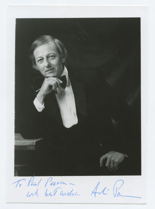 Previn, André. (b. 1929) Signed Photograph