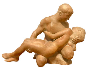 Revol, Guy-Charles. (1912 - 1991) Lovers (1954)