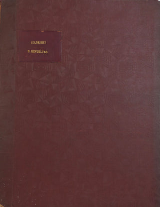 Revueltas, Silvestre. (1899–1940) "Colorines" - Complete Autograph Musical Manuscript