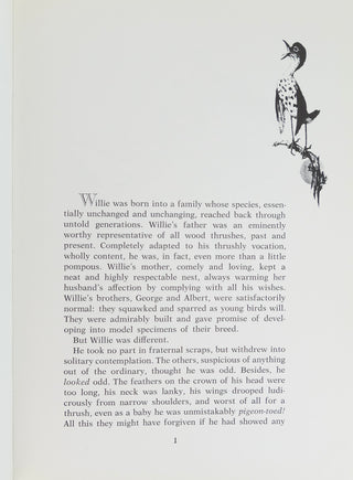 Rockwell, Norman. (1894 - 1978) Rockwell, Molly. (1961-1978) "Willie Was Different: The Tale of an Ugly Thrushling" - Signed
