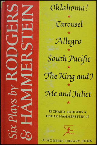 Rodgers, Richard. (1902-1979) [& Hammerstein, Oscar. (1895-1960)] Six Plays - SIGNED