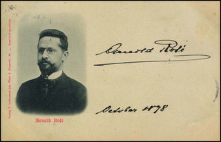 Rosé, Arnold (1863 - 1946) Signed Photograph