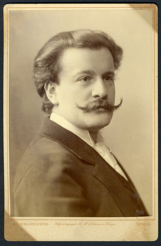 Rosenthal, Moriz. (1862–1946) Original Cabinet Photograph