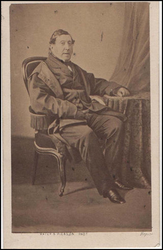 Rossini, Gioacchino. (1792-1868) Original CDV Photograph