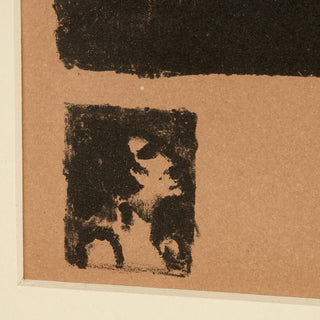 [Baudelaire, Charles. 1821 - 1867)] Rouault, Georges. (French, 1871-1958) Portrait of Charles Baudelaire, from Souvenirs Intimes