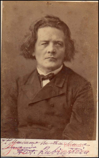 Rubinstein, Anton. (1829–1894) Signed Photograph