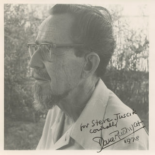 Rudhyar, Dane. (1895–1985) Signed photograph