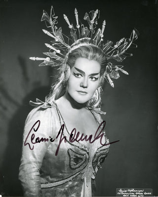 Rysanek, Leonie. (1926–1998) Signed Photograph