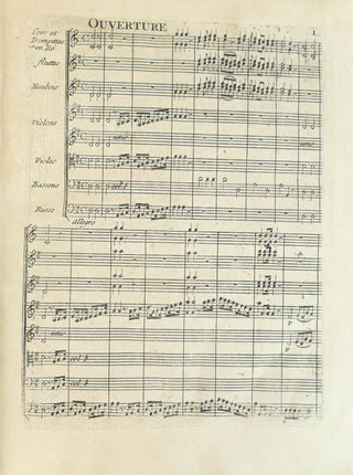 Sacchini, Antonio. (1730 - 1786) [MONTESQUIOU, Madame la Baronne de (fl.1781-1783)] "Renaud. Tragedie Lyrique." - BOUND FOR A FRENCH NOBLEWOMAN