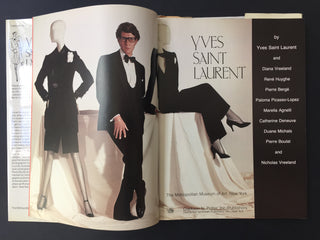 Saint Laurent, Yves. (1936–2008) Yves Saint Laurent - Signed Catalogue of the 1983–4 Metropolitan Museum Exhibit