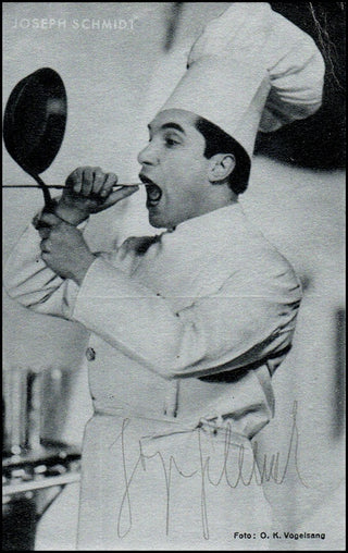 Schmidt, Josef. (1904-1942) Signed Photograph