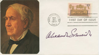 [Budapest String Quartet] Schneider, Alexander. (1908-1993) Signed First Day Cover